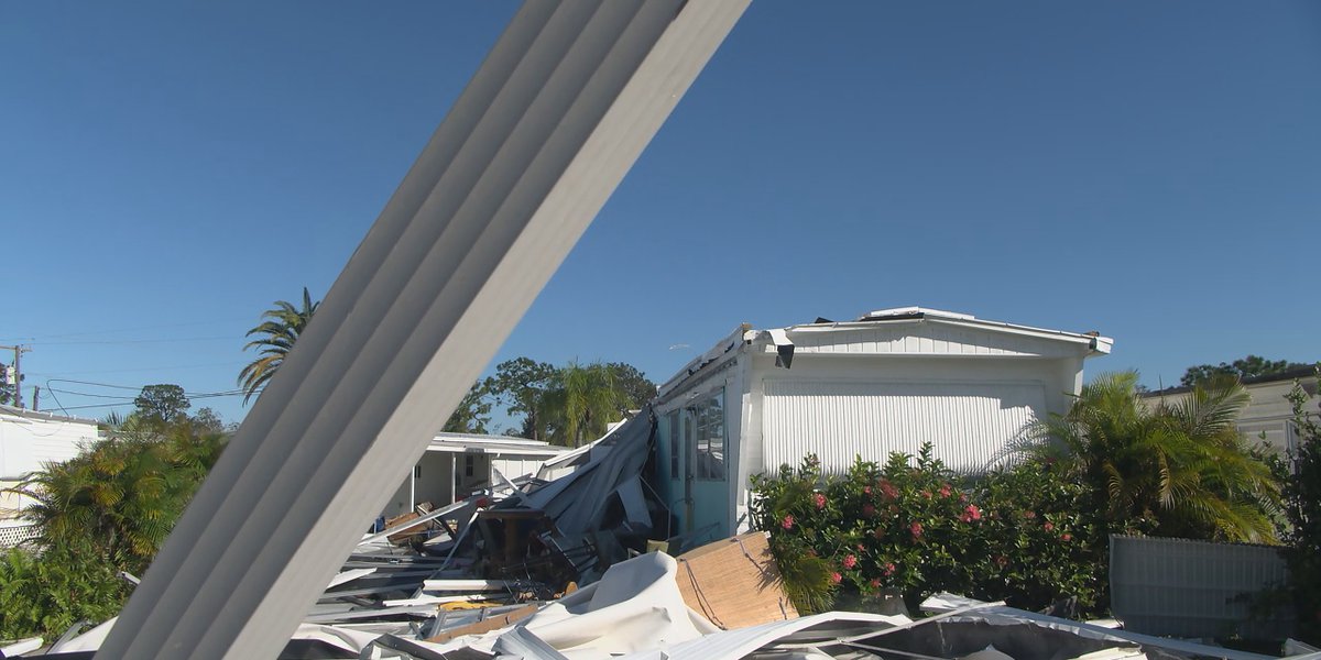 Hurricane Ian damage, estimated to be in the billions